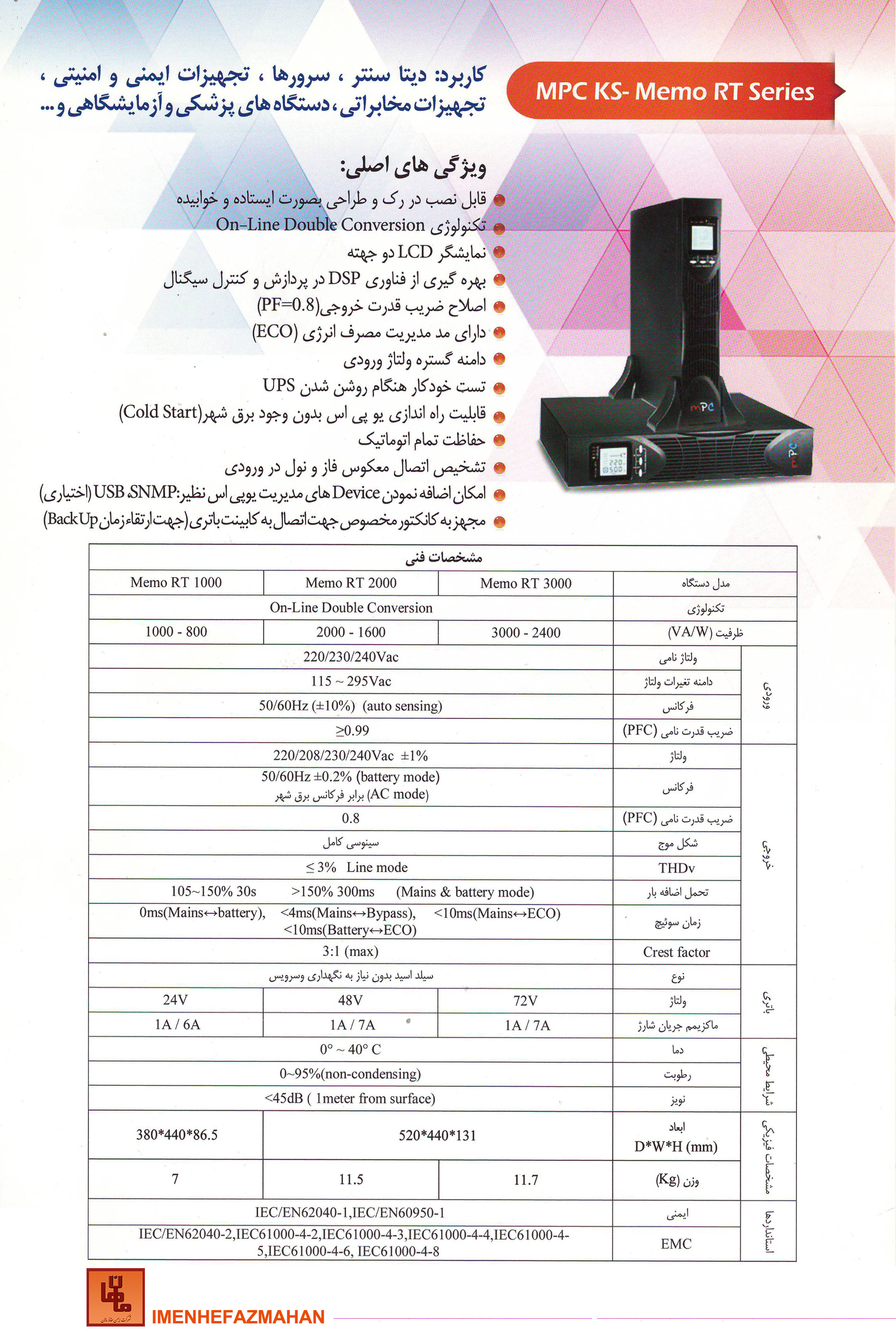 mpc ks memo rt series